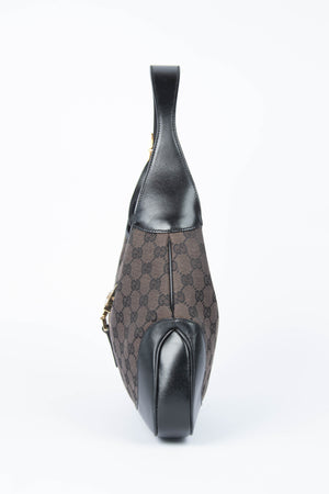 Vintage Gucci Brown GG Monogram Jackie Bag