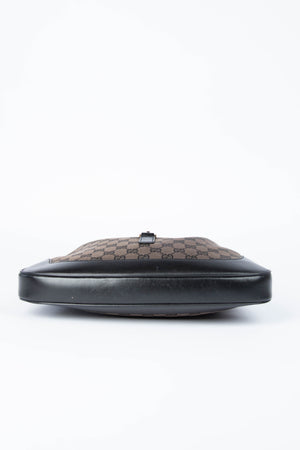 Vintage Gucci Brown GG Monogram Jackie Bag
