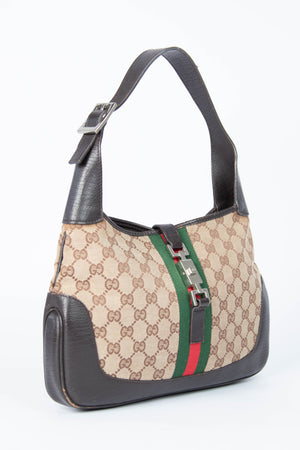 Vintage Gucci Classic GG Monogram Jackie Bag