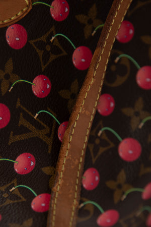 SUPER RARE Louis Vuitton x Takashi Murakami Cherry Bucket Bag
