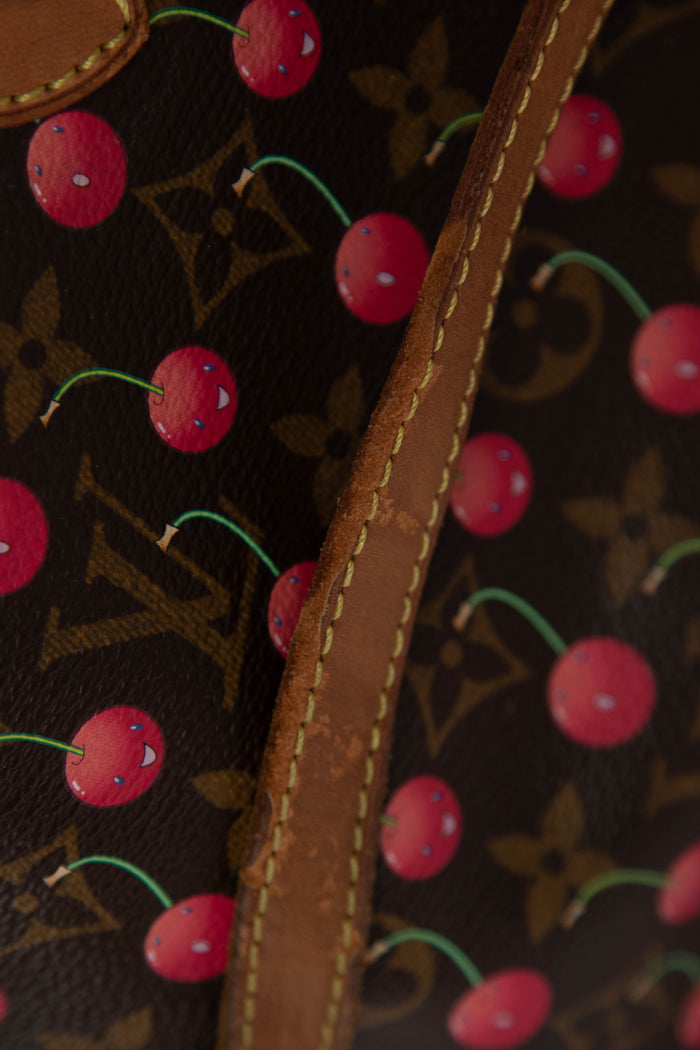 SUPER RARE Louis Vuitton x Takashi Murakami Cherry Bucket Bag