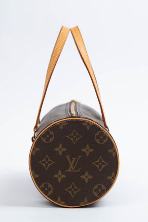 2000s Louis Vuitton Monogram Papillon 26cm Shoulder Bag