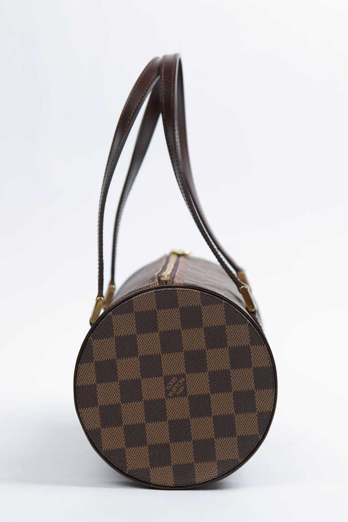 2000s Louis Vuitton Damier Ebene Papillon 30cm Shoulder Bag