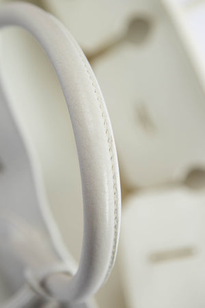 2005 Hermes White Clemence Shoulder Birkin JPG HAC SHW