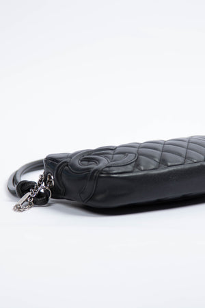 2000s Chanel Rue Cambon Black Shoulder Bag