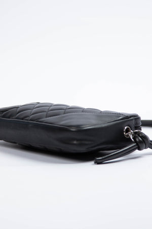 2000s Chanel Rue Cambon Black Shoulder Bag