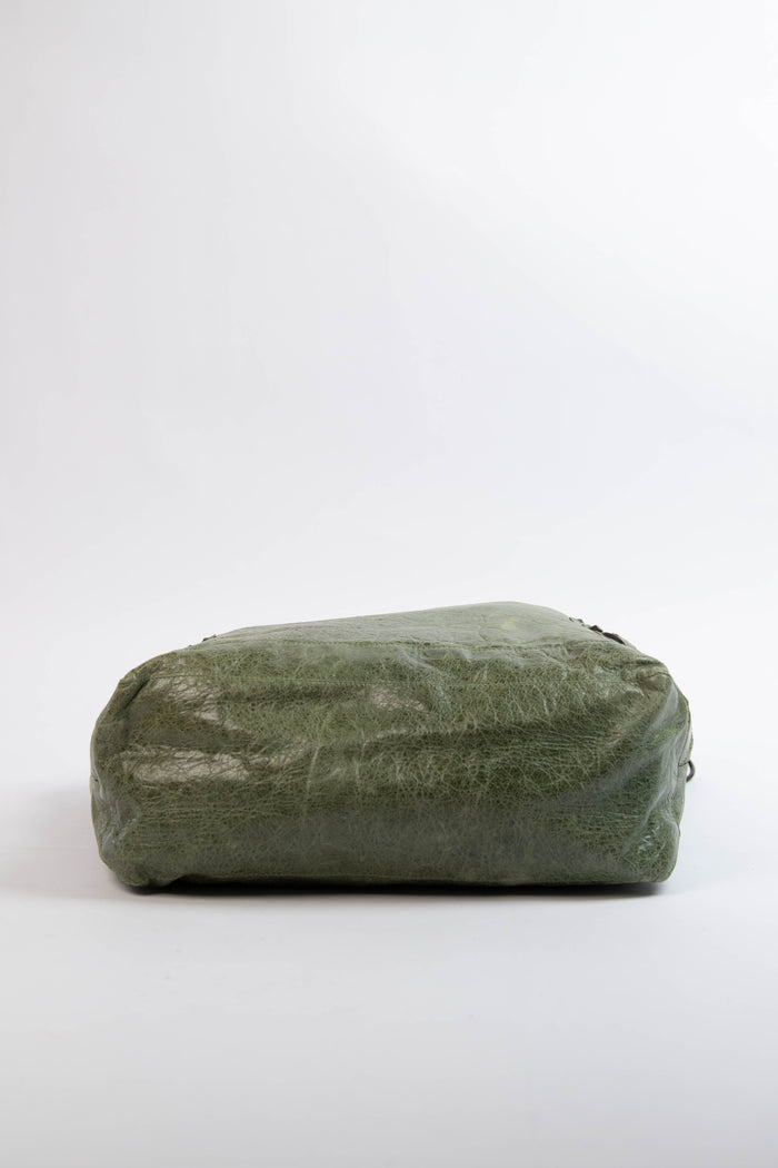 2000s Balenciaga Green Day Hobo Bag