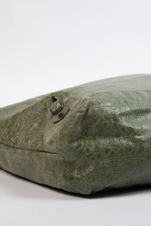 2000s Balenciaga Green Day Hobo Bag