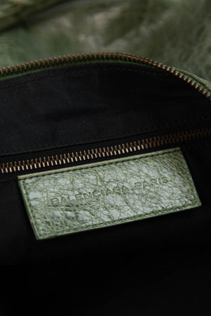 2000s Balenciaga Green Day Hobo Bag