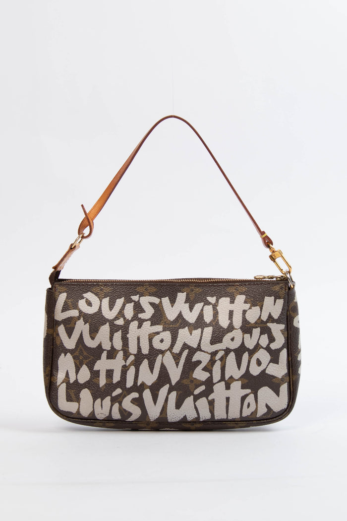 RARE Louis Vuitton x Stephen Sprouse Graffiti Pochette Accessoires