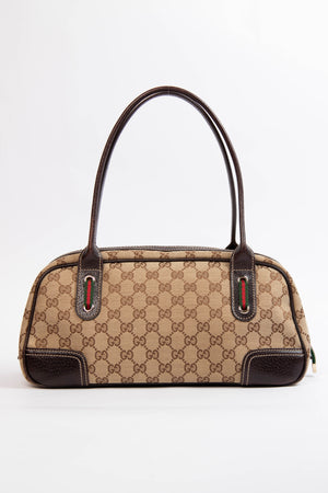 2000s Gucci GG Monogram Princy Shoulder Bag