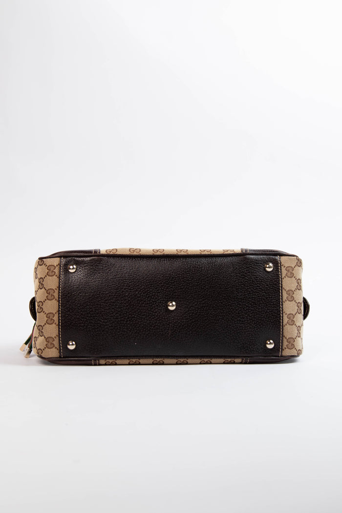 2000s Gucci GG Monogram Princy Shoulder Bag