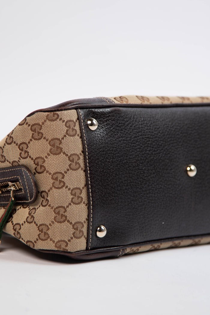 2000s Gucci GG Monogram Princy Shoulder Bag