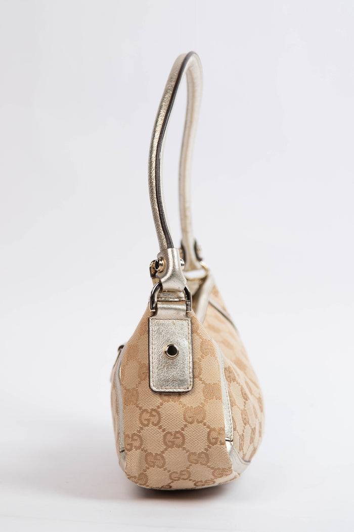 90s Gucci GG Monogram Shoulder Bag