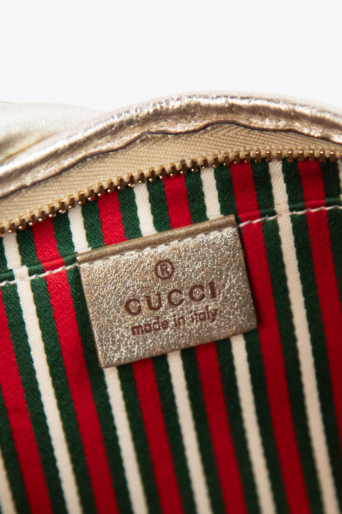 90s Gucci GG Monogram Shoulder Bag