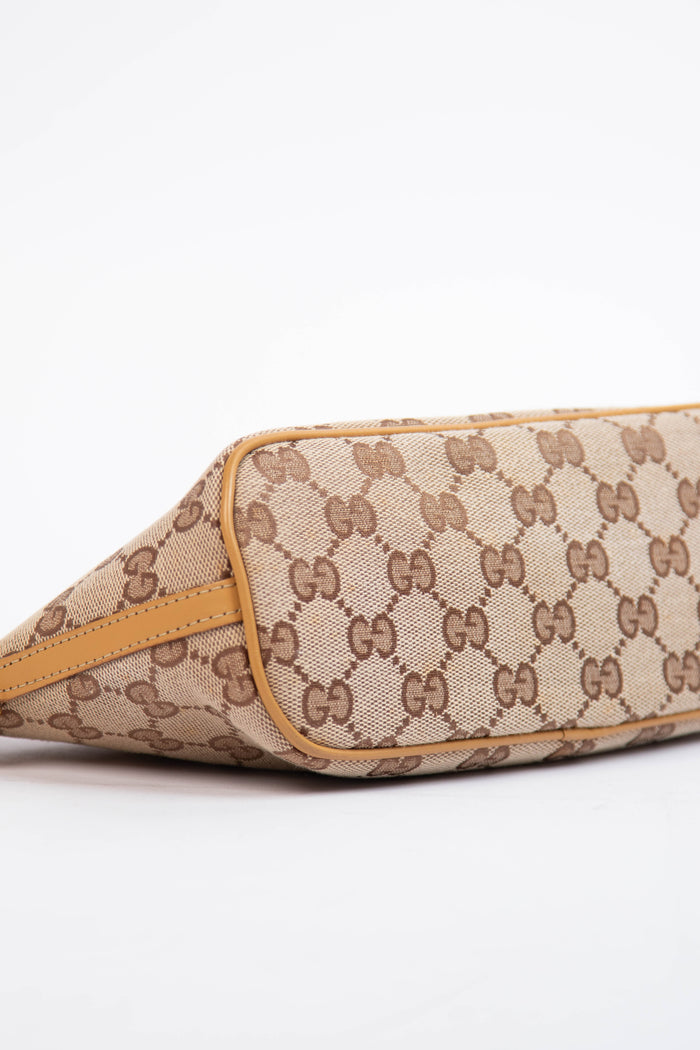 Vintage Gucci Classic GG Monogram Small Shoulder Bag