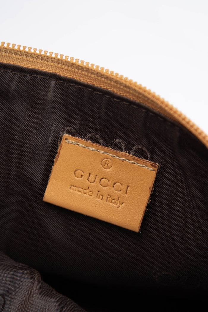 Vintage Gucci Classic GG Monogram Small Shoulder Bag