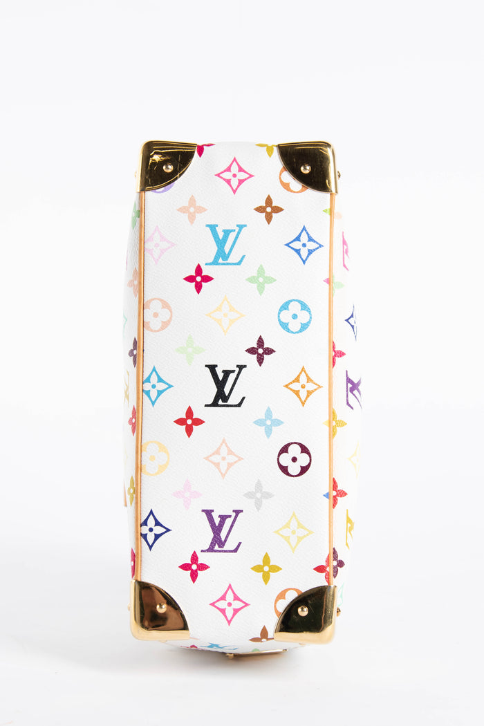 Louis Vuitton x Takashi Murakami Multicolour Trouville Bag